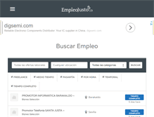Tablet Screenshot of empleojusto.com